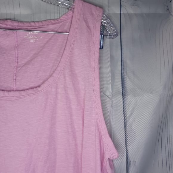 J.Crew 100% cotton pink tank top - Picture 4 of 8